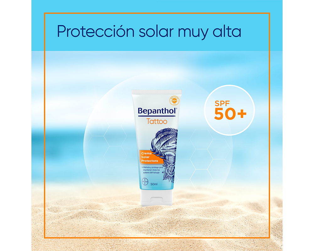 Bepanthol® Tattoo Crema Solar Protectora